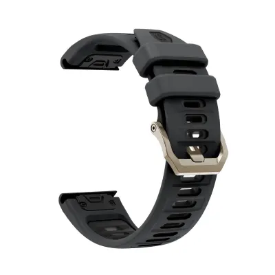 Silikonska perforirana narukvica za Amazfit Trex Ultra 2 22cm Black