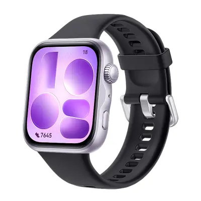 Zamjenski kompatibilni silikon remen za Huawei Watch Fit3–Fit5 Pro Black