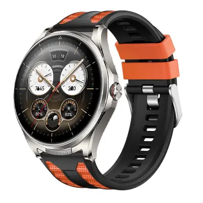 Zamjenski dio – Huawei Watch Buds1/2 silikonska narukvica, prozračna Black Orange