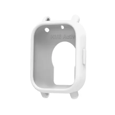 Silikonska zaštitna navlaka kompatibilna s Redmi Watch 5 Active - bijela