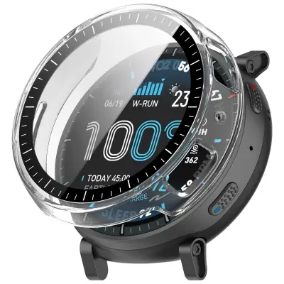 Integrirana PC i kaljeno staklo zaštitna maska za Amazfit Active Max Transparent