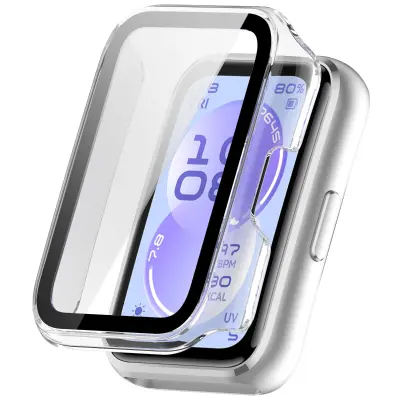 Integrirano PC kućište s kaljenim staklom za Huawei Band 11 - zaštitno kućište za zaslon, kompatibilno s Huawei Band 11 i Huawei Band 11 NFC Proz