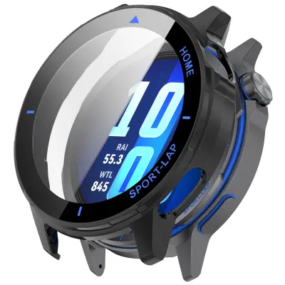 Zamjenski/kompatibilni dio – Huawei kućište s kaljenim staklom za Watch GT Runner2 Black+Blue