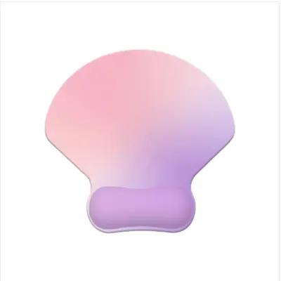 Višebojna silikonska ergonomska podloga za miš s odmorištem