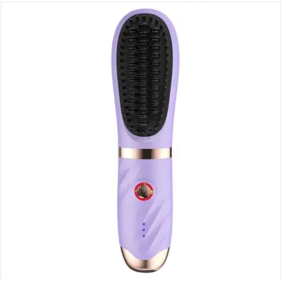 Prijenosna bežična četka za ispravljanje kose, MCH keramika 45W Purple