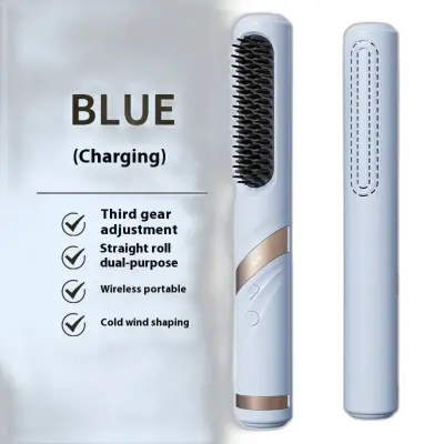 Bežična punjiva hladna četka za stiliziranje s jonima Blue