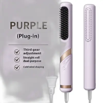 Hladni Zrak Kombinirana Četka Za Poravnanje I Uvijanje Purple