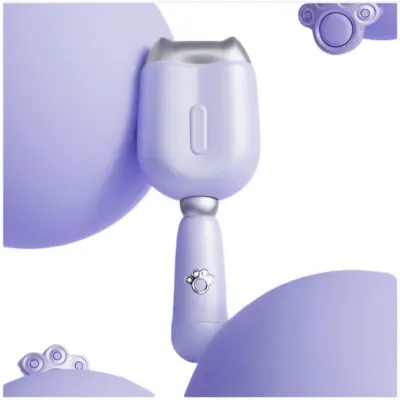 Električni uvijač Egg Roll 32mm, EU utikač, jednostavno korištenje Purple