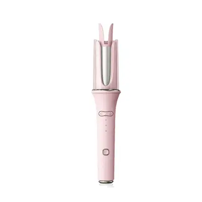 Automatski rotirajući uvijač kose s 3 temperature i zaštitom Pink