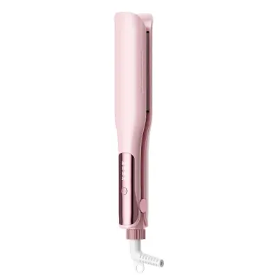 Ionski ispravljač i uvijač s LCD kontrolom, 30s zagrijavanje Pink