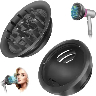 Difuzorski nastavak kompatibilan sa sušilom za kosu Dyson - magnetni nastavak za oblikovanje za modele HD15, HD03, HD01, HD04, HD07, HD08