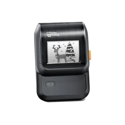 Prijenosni termalni pisač etiketa Bluetooth 4.2, 203dpi, Type-C Black