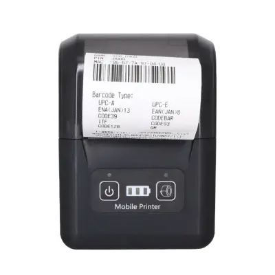 Prijenosni termalni pisač EU utikač, Bluetooth/USB, 58mm, 2500mAh