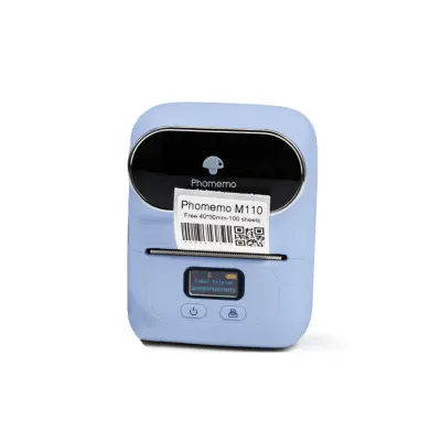 Prijenosni Bluetooth termalni pisač etiketa 203dpi, 20-50mm, 1200mAh Blue