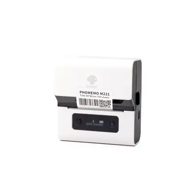 Prijenosni Bluetooth termalni pisač 203dpi, 20-75mm, Type-C White