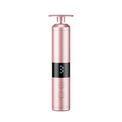 2-u-1 električna turpija i brusilica za nokte, 3-brzinska Pink