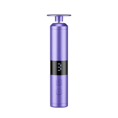 2-u-1 električna turpija i brusilica za nokte, 3-brzinska Purple