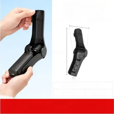 Zaštitni Flip poklopac za DJI Pocket 4 – crni sa spremnikom filtera