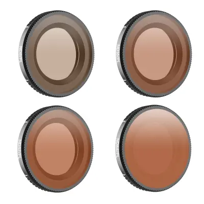 ND/PL set 4 ND/PL filtera za DJI Osmo Nano, aluminijski okvir, staklo