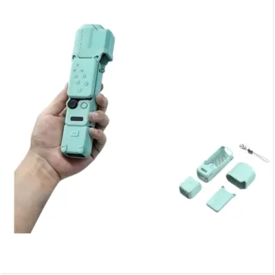 Silikonski zaštitni set za DJI Osmo Pocket 4 — mekana zaštita Blue