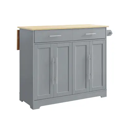 Kuhinjski otok Spremanje Boja Siva Drvo 107x69x91cm FKW129-HG