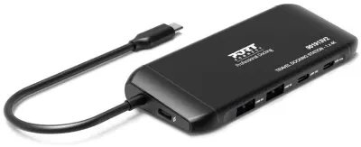 Port docking travel USB-C,1x4K ili 2xFHD, do 100W