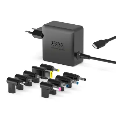 Port punjač 65W GaN2 USB-C univerzalni,9 nastavaka