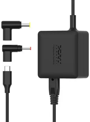 Port punjač 65W GaN2 USB-C za DELL NB, 2 nastavka