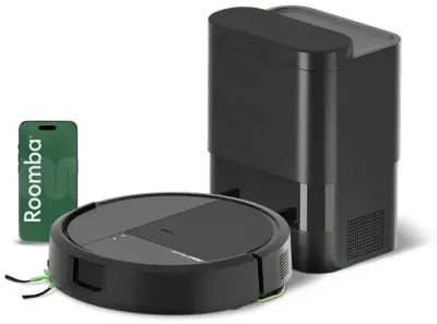 Roomba® 115 Combo Robot + Baza AutoEmpty™ Black