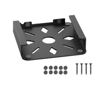 Zidni nosač za Mac Mini - veliki, od ugljičnog čelika, štedi prostor, kompatibilan s Apple Mac Mini