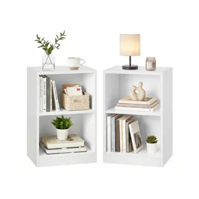 Set noćnih ormarića 2 komada 30x40x60 cm bijela