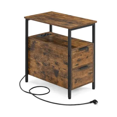 Stolić za kavu 60x35x61 cm smeđi