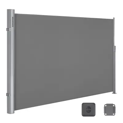 Bočni tende 180x400 cm Siva