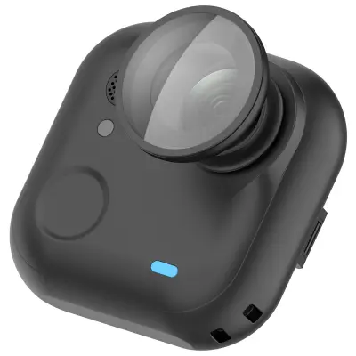 Zaštita objektiva za Insta360 GO Ultra — aluminijska legura i optičko kaljeno zakrivljeno staklo