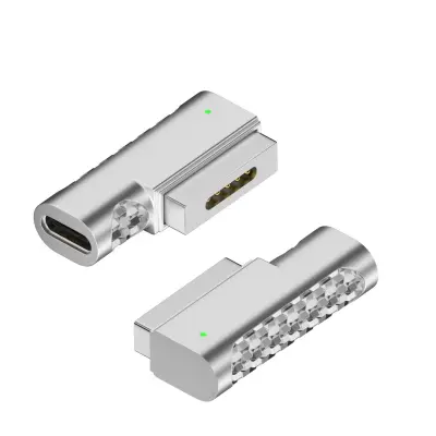 Adapter Type-C ženski na MagSafe 2 za Apple MacBook, srebrni