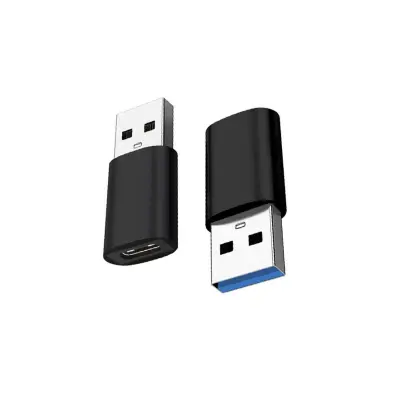 Adapter Type-C na USB 3.0 - 4 kom, USB-C ženski na USB-A muški Black