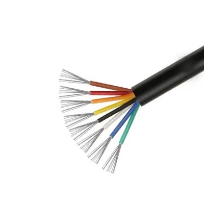 Crni UL2464 20AWG 8-žilni višežilni kabel - 1 metar za elektroničke uređaje