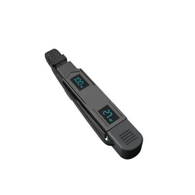 Pametni digitalni zaslon 4u1 100W kabel za brzo punjenje Black