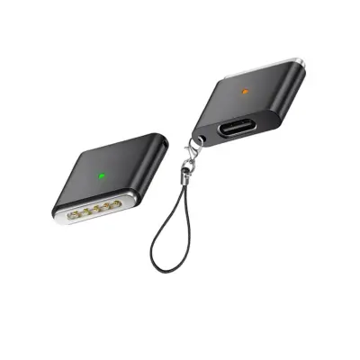 MagSafe 3 100W USB-C na MagSafe 3 adapter AP3-100T, aluminij Black