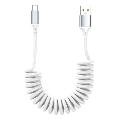 Povlačivi USB-A na USB-C kabel 1.5m za CarPlay i brzo punjenje
