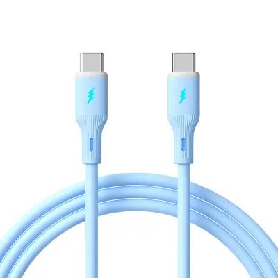 66W USB-C na USB-C kabel za brzo punjenje - silikon, 100 cm