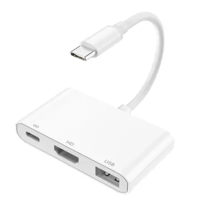 Type-C na HDMI i USB višenamjenski dock s 9V/2A punjenjem