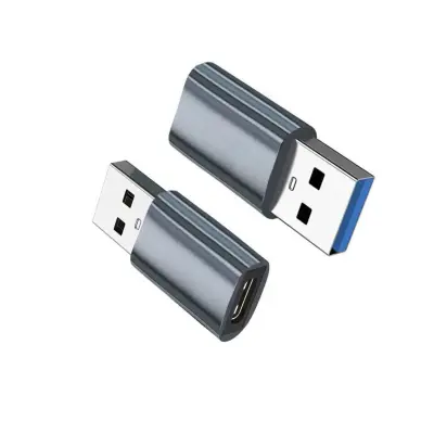 Adapter Type-C na USB 3.0 - 4 kom, USB-C ženski na USB-A muški Gray