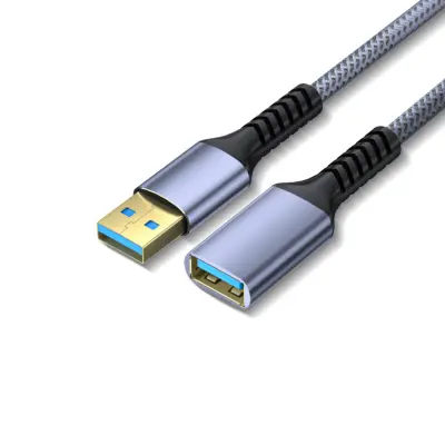USB 3.0 produžni kabel pleteni kositarirani bakar 5Gbps 1.5m/3m