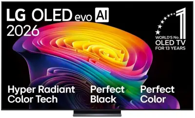TV LG OLED77C61LA 195.6cm (77"), OLED, 4K UHD 120Hz, Smart TV, webOS