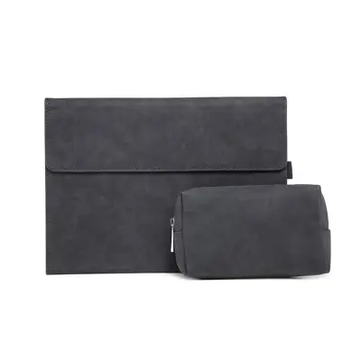 Zaštitna navlaka od janjeće kože i TPU s magnetskim trostrukim postoljem i ventiliranim hlađenjem, kompatibilna s Microsoft Surface Pro 4/5/6/7/7+