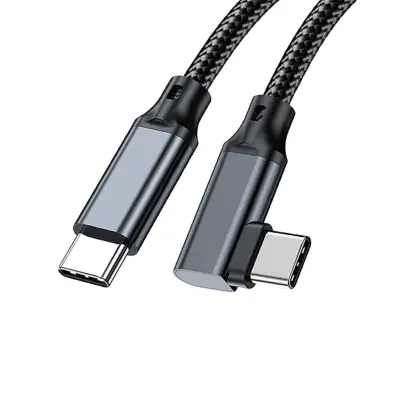 USB3.2 Type-C kabel s 90° konektorom, 20Gbps i PD 240W