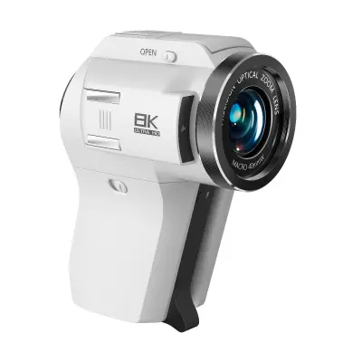 Profesionalni vlogerski fotoaparat, 8x optički zum i 3.0-inch IPS ekran White