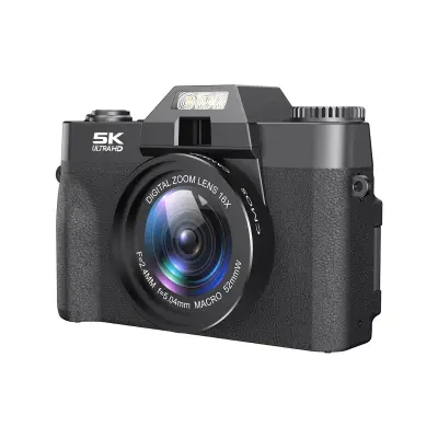 CDR10 digitalna kamera 5K s 52mm širokokutnim objektivom, 75MP Black