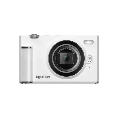 Fotoaparat s preklopnim zaslonom 2.8-inch IPS, 8M piksela, 2.7K snimanje White